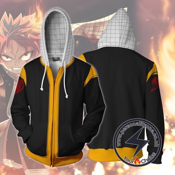 Fairy Tail Natsu Zip Up Hoodie Jacket